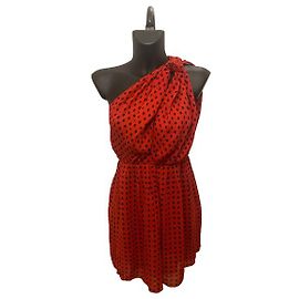 Saint Laurent Star Scandal Print Drapierkleid (2019) Andere