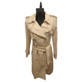 Chanel Cream Trech with Pearls like buttons (S/S2004) by Karl Lagerfeld Other