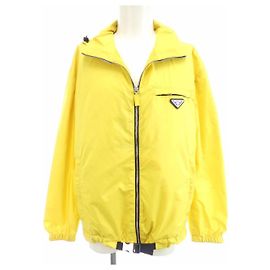 Blouson de nylon Re Prada Amarillo