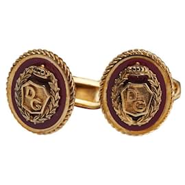 Dolce & Gabbana Gemelli ovali con logo DG Dolce&Gabbana Rosso D'oro