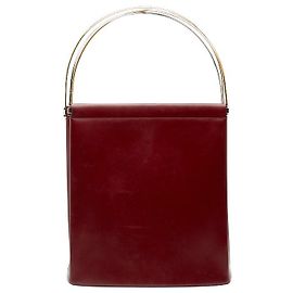 Cartier Trinity Leather Handbag Brown Other