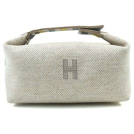 Hermès Bride-A-PM Wool Pouch Black Other