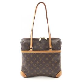 Sac à épaule Louis Vuitton Coussin GM en toile enduite Monogram Marron