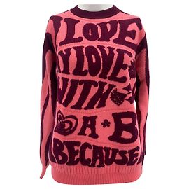 Barrie Pull-over en Cachemire Rose