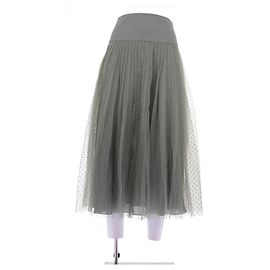 Dior Jupe tulle kaki à poids Kaki