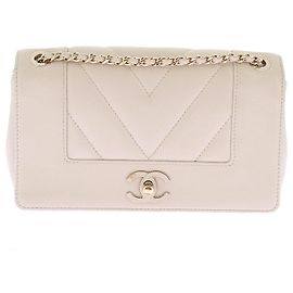 Chanel Bolsa de ombro "Mademoiselle" Bege