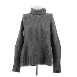 Louis Vuitton Pull à col roulé gris Grey