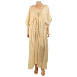 Eres Beige Barbara kaftan - size L Beige
