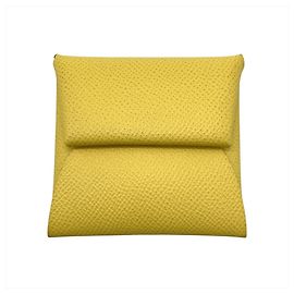 Monedero Bastia de Hermès en Jaune Naples Amarillo