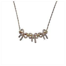 Collar Twist Triple Ribbon Tiffany & Co. Plata Dorado