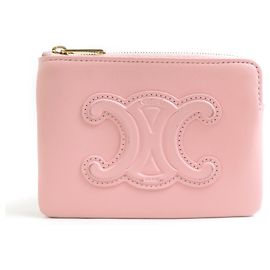 Céline Monedero de piel rosa Celine Rosa