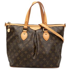 Louis Vuitton Marrone Monogram Palermo PM Marrone