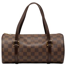Louis Vuitton Marron Damier Ebene Papillon 26 Marron