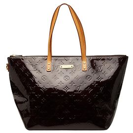 Bolso Louis Vuitton Monogram Vernis Bellevue GM Burdeos Púrpura