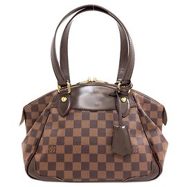 Louis Vuitton Verona PM Handbag Damier ebene