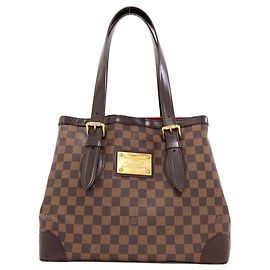 Borsa Tote Louis Vuitton Damier Hampstead MM Damier ebene