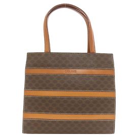Céline Borsa Celine motivo Macadam Marrone