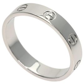 Cartier Mini Love Ring in Platinum Other