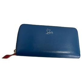 Cartera Panettone Christian Louboutin Azul