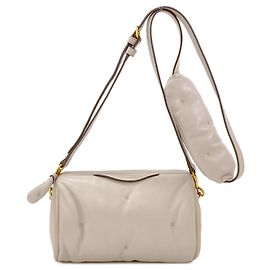 Bolsa de ombro Anya Hindmarch Chubby Barrel Cinza