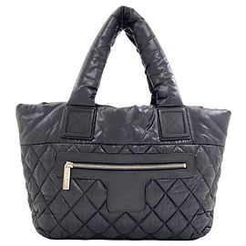 Chanel Coco Cocoon Handbag Black