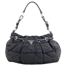 Bolsa de nylon preto Prada Preto