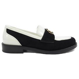 Mocassins Chanel Noir Blanc