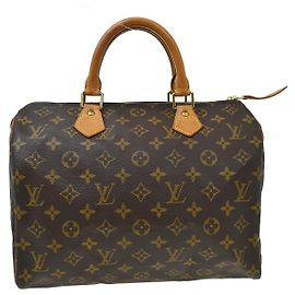 Louis Vuitton Speedy Monogram Canvas 30 Marrom
