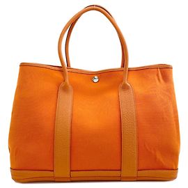 Hermès Borsa Hermes Garden Party PM Arancione