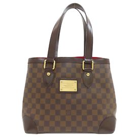 Sac cabas Louis Vuitton Hampstead PM Damier ebène