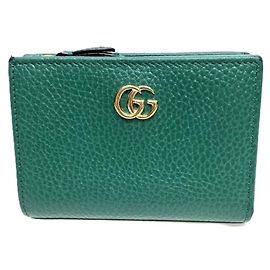 Gucci GG Marmont Bi-fold Wallet Green