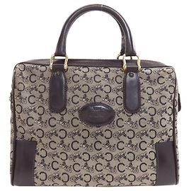Céline Bolsa Celine C. Sulky Canvas para mulher Azul marinho
