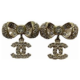 Pendientes de botón Chanel Coco Mark Metal Otro