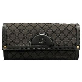 Portefeuille long Gucci Diamante 273677 Noir