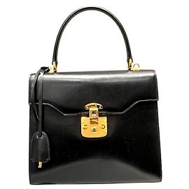 Gucci Lady Lock Handbag Black
