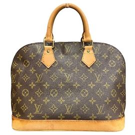 Louis Vuitton Monogram Alma Handbag Brown