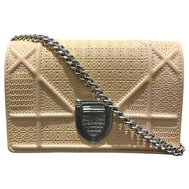 Bolso Christian Dior Diorama Beige