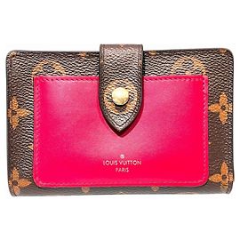 Cartera Bi-fold Juliette Louis Vuitton Castaño Burdeos