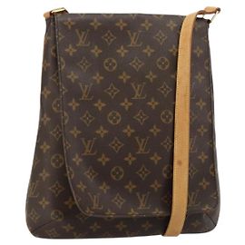 LOUIS VUITTON Borsa a Spalla Monogram Musette Salsa M51387 LV Auth BA12867A Monogramma