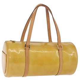 LOUIS VUITTON Monogram Vernis Bedford Hand Bag Beige M91006 LV Auth 180618 Beige