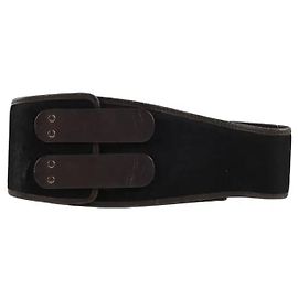 Fendi Black Leather Belt Black