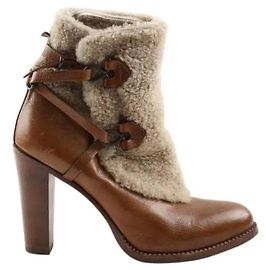 Sartore Brown lined boots Brown
