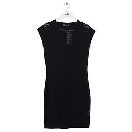 Abito Alexander McQueen nero in viscosa M Nero