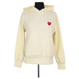 Comme Des Garcons Sudadera amarilla Amarillo
