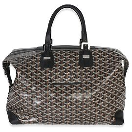 Goyard Black Goyardine Canvas Boeing 45 Black