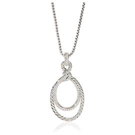 Pendente Continuance in argento sterling e diamante David Yurman Altro
