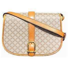 Céline Sac à l'épaule Celine Macadam Marron