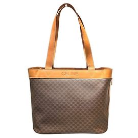 Céline Bolsa Tote Celine Macadam Marrom para Mulher Marrom