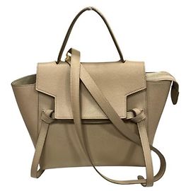 Céline Bolsa 2-way Celine Belt Bag Micro Bege