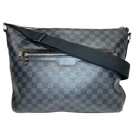 Borsa Louis Vuitton Damier Graphite Mick MM Nero